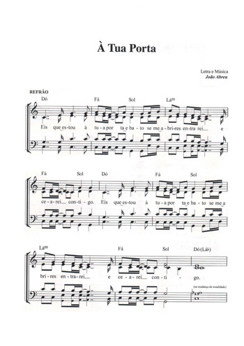 Pré-visualização da pauta