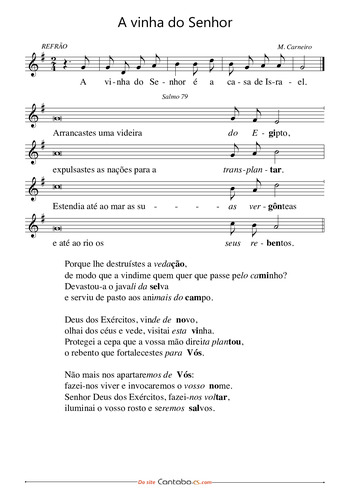 Pré-visualização da pauta