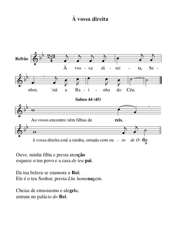 Pré-visualização da pauta