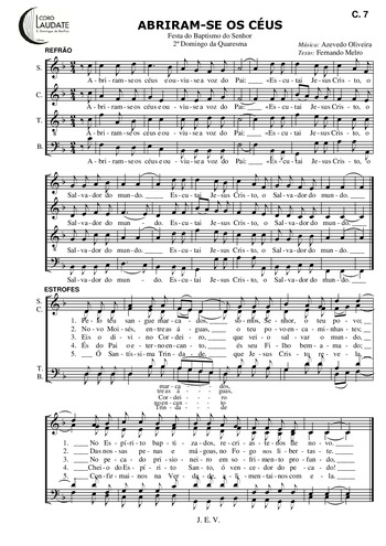 Pré-visualização da pauta