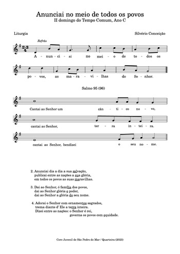 Pré-visualização da pauta