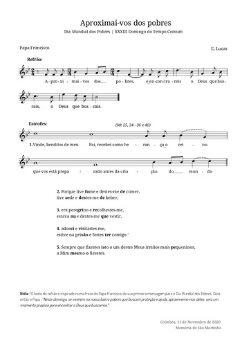 Pré-visualização da pauta