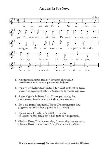 Pré-visualização da pauta