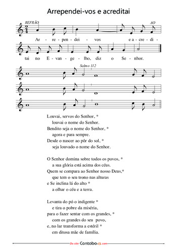 Pré-visualização da pauta