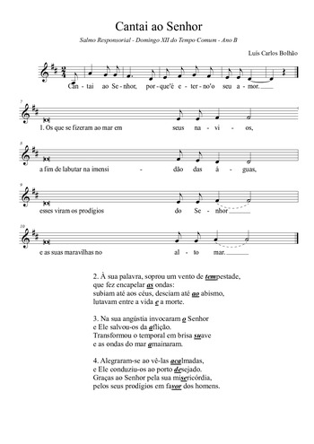 Pré-visualização da pauta