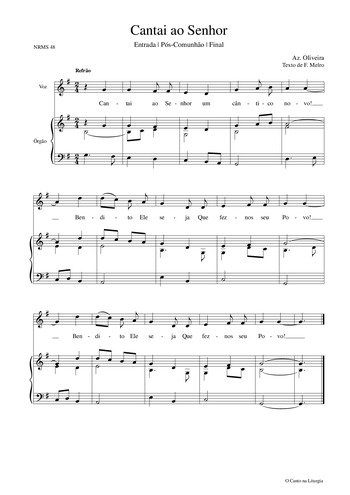 Pré-visualização da pauta