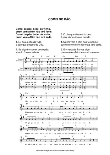 Pré-visualização da pauta