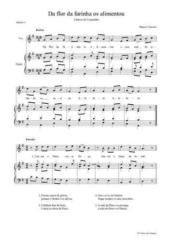 Pré-visualização da pauta