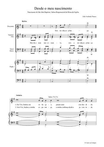 Pré-visualização da pauta