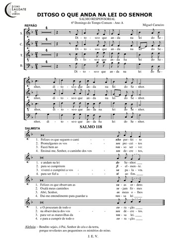 Pré-visualização da pauta