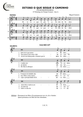 Pré-visualização da pauta