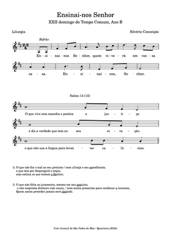 Pré-visualização da pauta