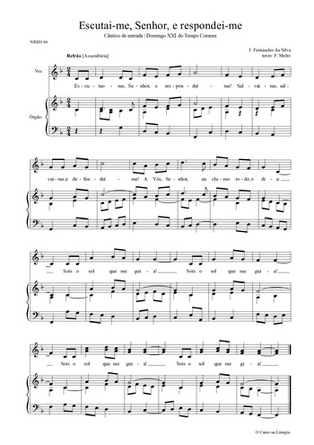 Pré-visualização da pauta