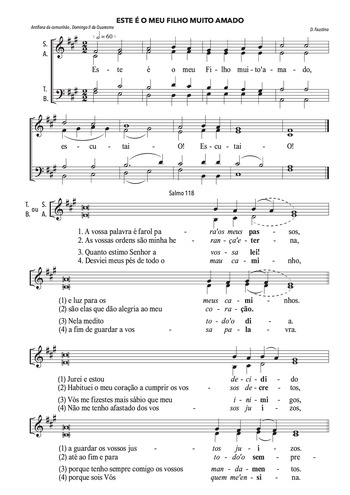 Pré-visualização da pauta