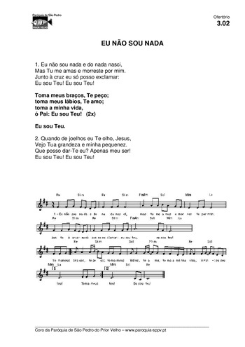 Pré-visualização da pauta