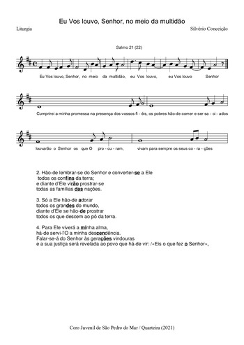 Pré-visualização da pauta