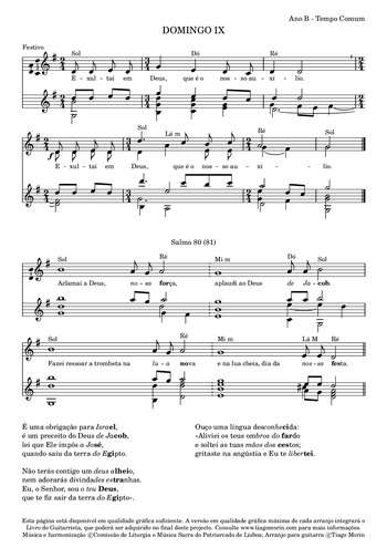 Pré-visualização da pauta