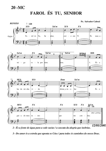 Pré-visualização da pauta