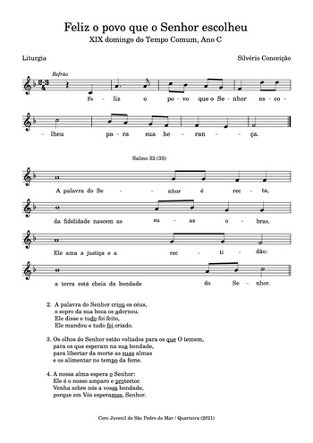 Pré-visualização da pauta