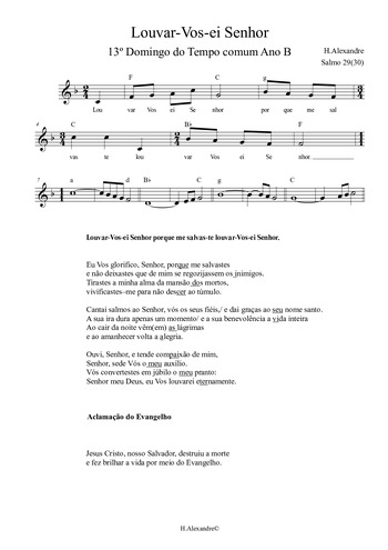 Pré-visualização da pauta