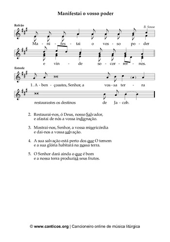 Pré-visualização da pauta