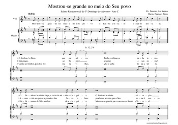 Pré-visualização da pauta