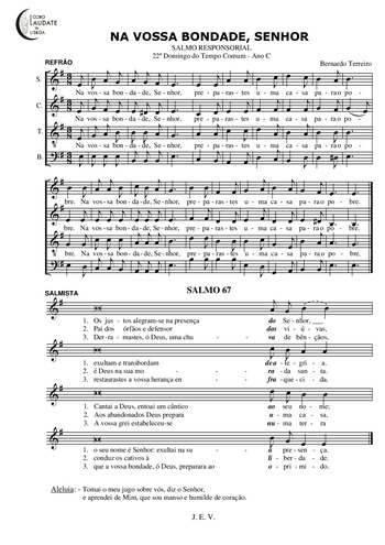 Pré-visualização da pauta