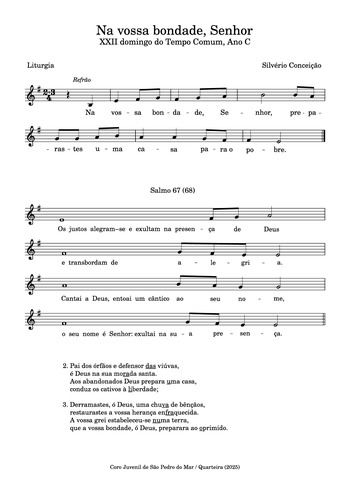 Pré-visualização da pauta
