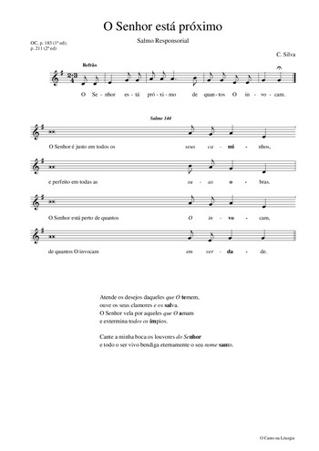 Pré-visualização da pauta