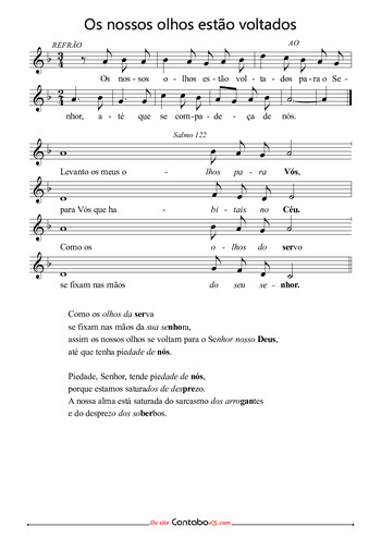 Pré-visualização da pauta