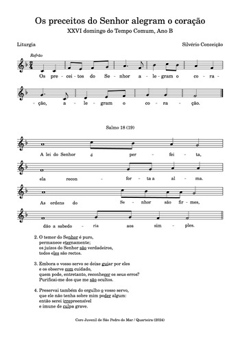 Pré-visualização da pauta