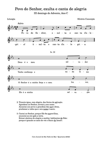 Pré-visualização da pauta