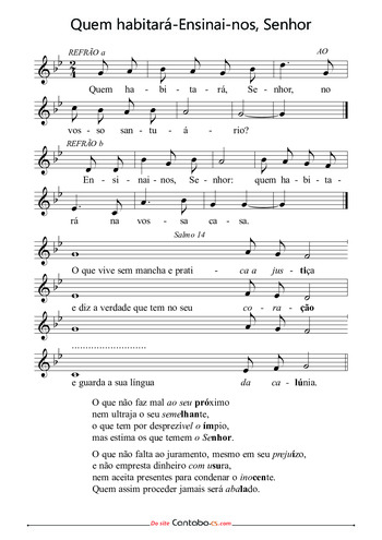 Pré-visualização da pauta