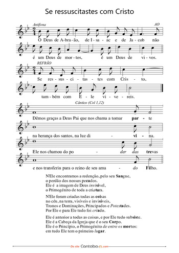 Pré-visualização da pauta