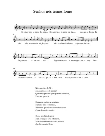 Pré-visualização da pauta