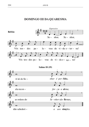 Pré-visualização da pauta