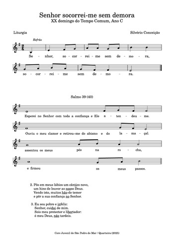 Pré-visualização da pauta