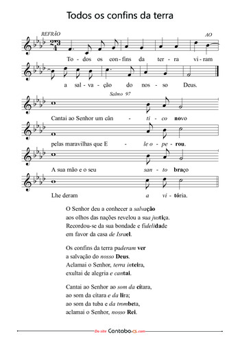 Pré-visualização da pauta