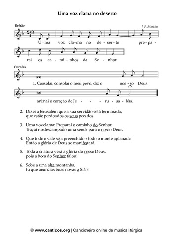 Pré-visualização da pauta